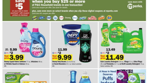 Meijer P&G 'Give Thanks' Feature